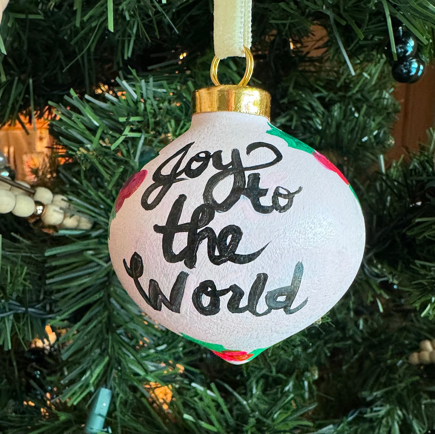 Hand Painted Ceramic Ornaments