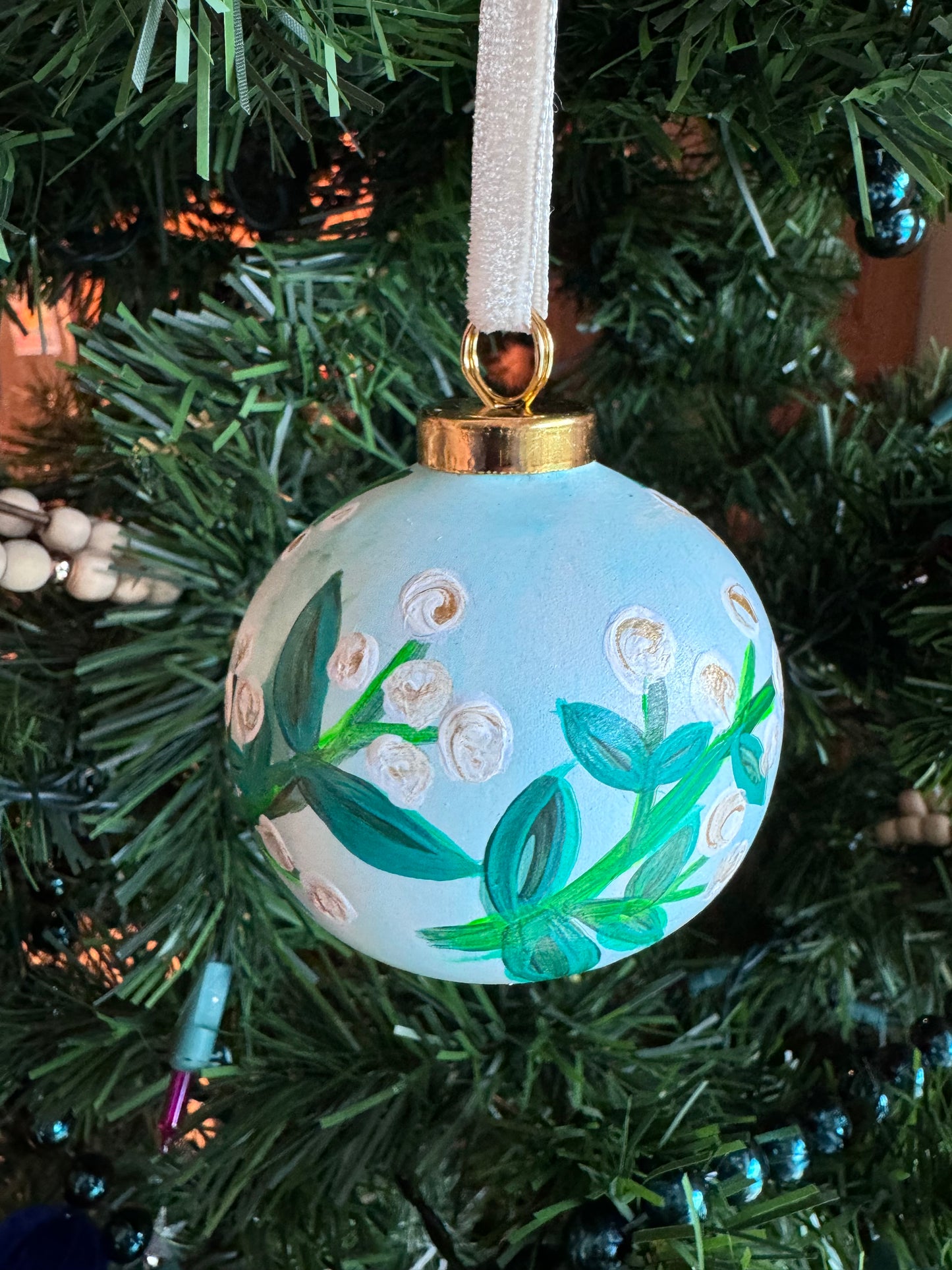 Hand Painted Ceramic Ornaments