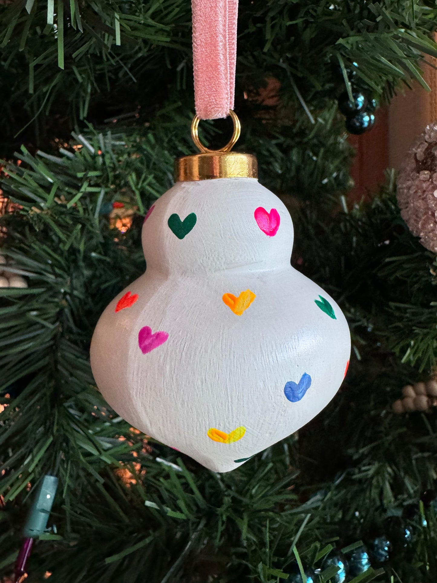Hand Painted Ceramic Ornaments