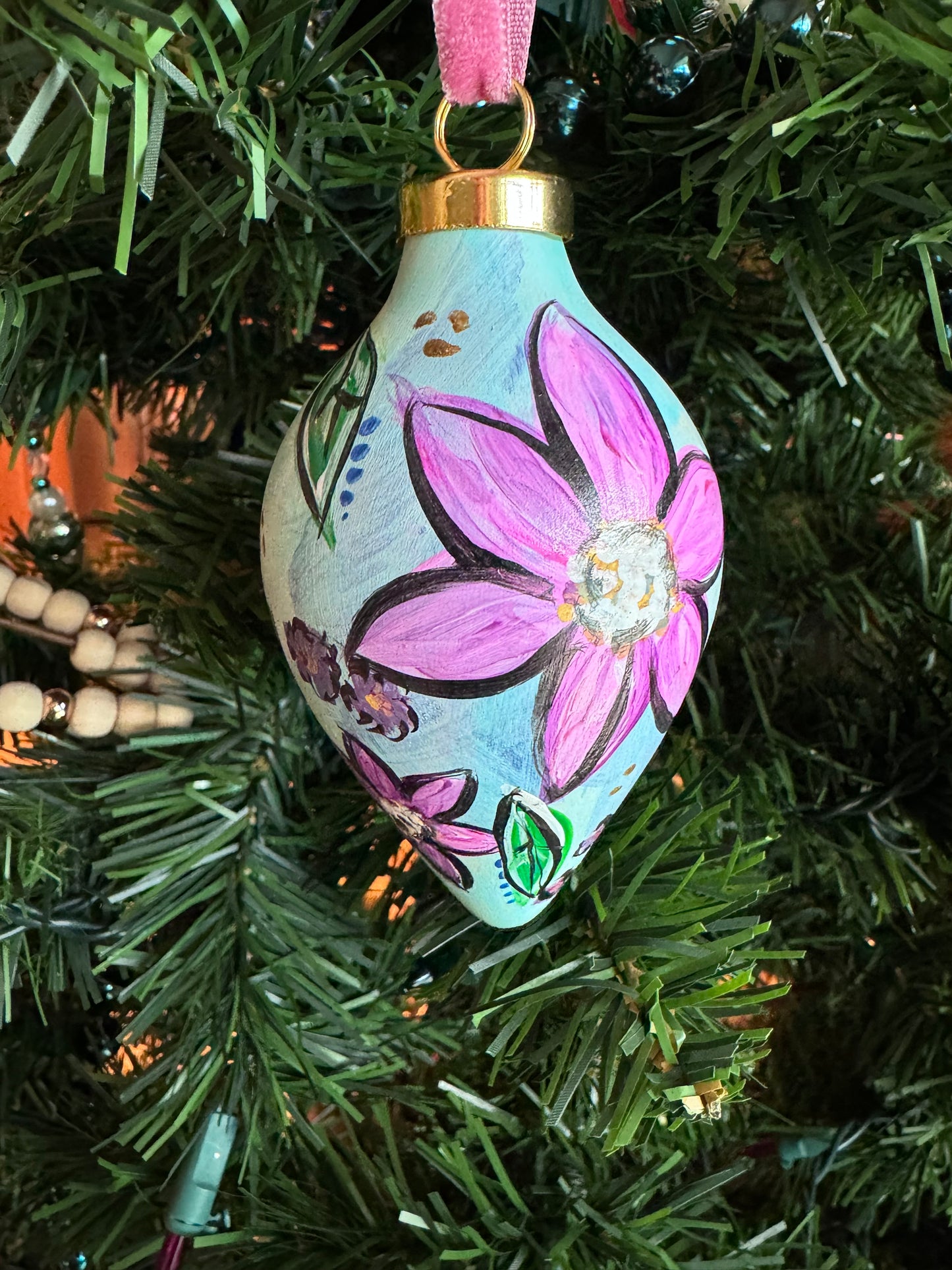 Hand Painted Ceramic Ornaments