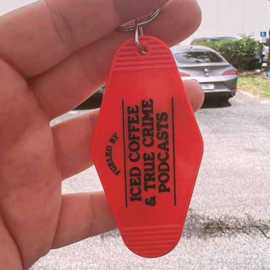 True Crime Motel Keychain