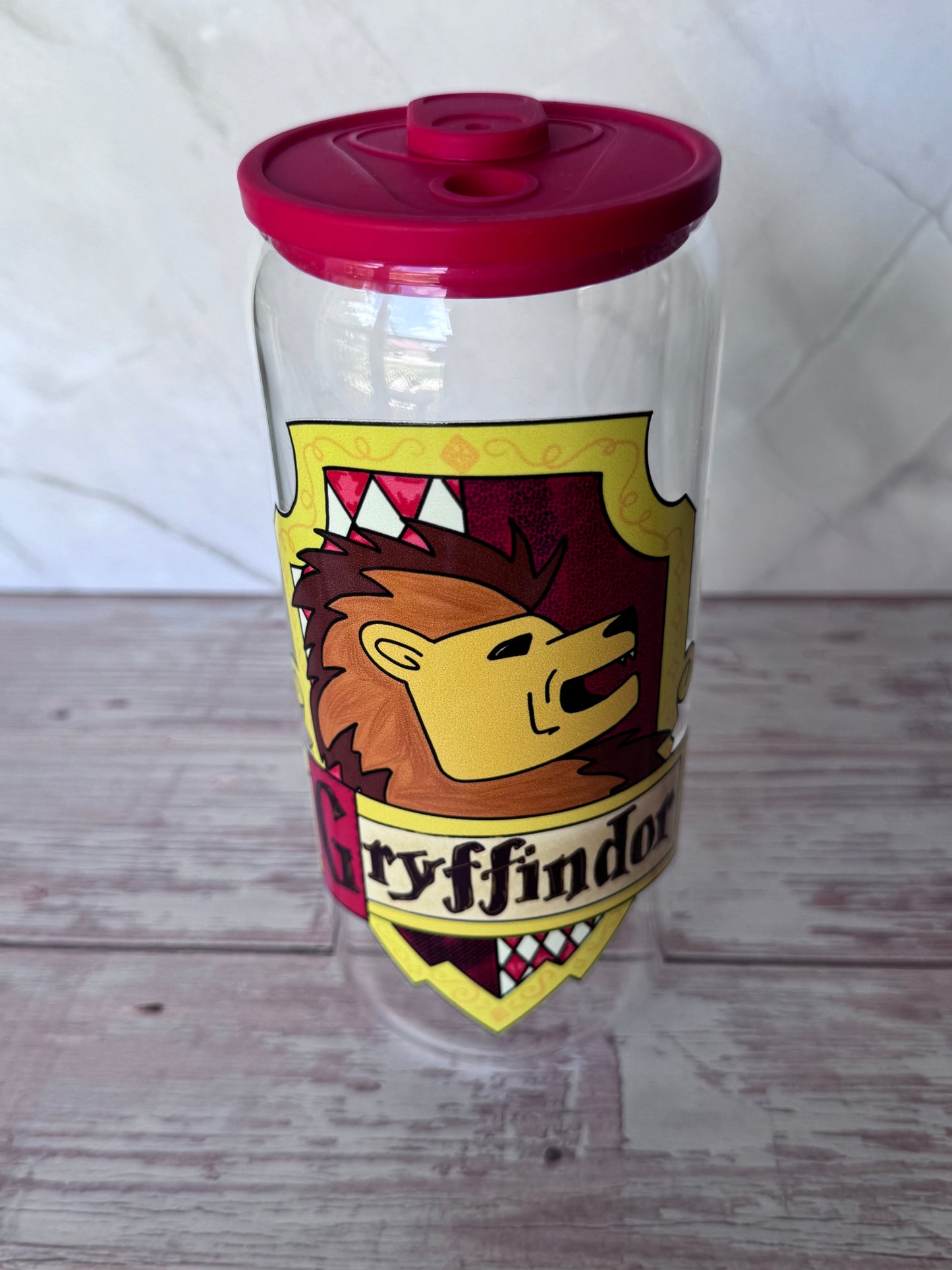 Gryffindor Pride Glass Can