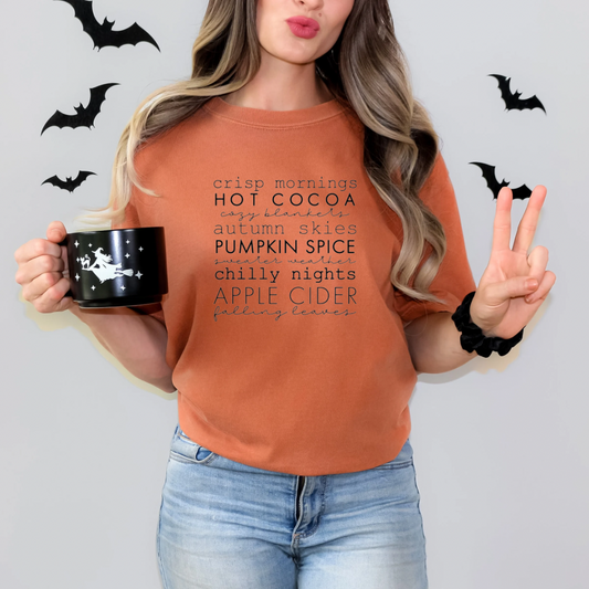 Fall Things T-shirt