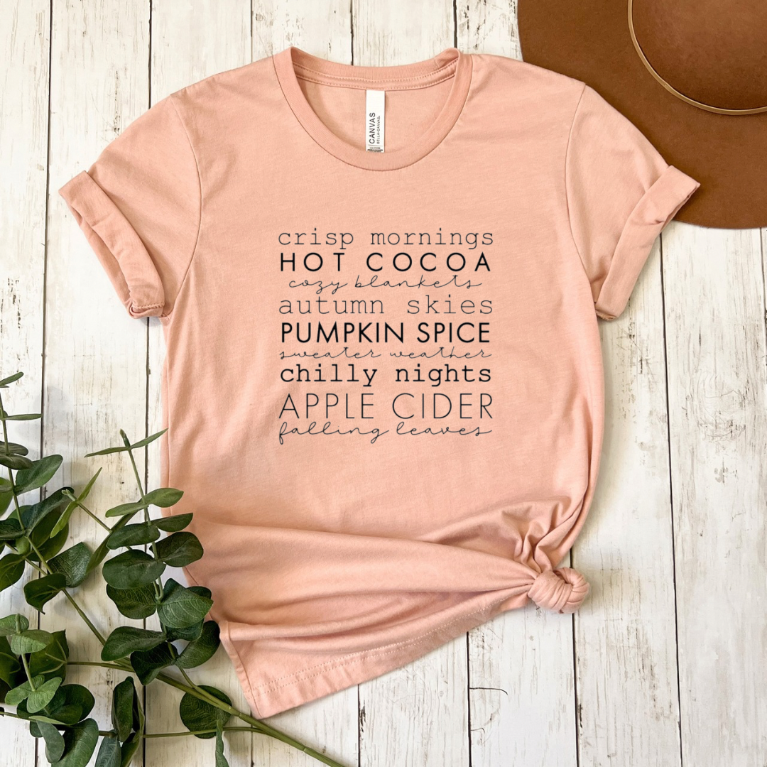 Fall Things T-shirt