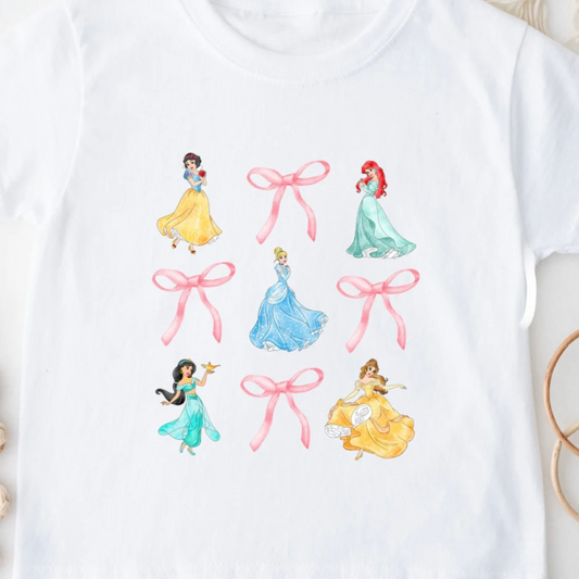 Princesses and Bows Kid's T-Shirt